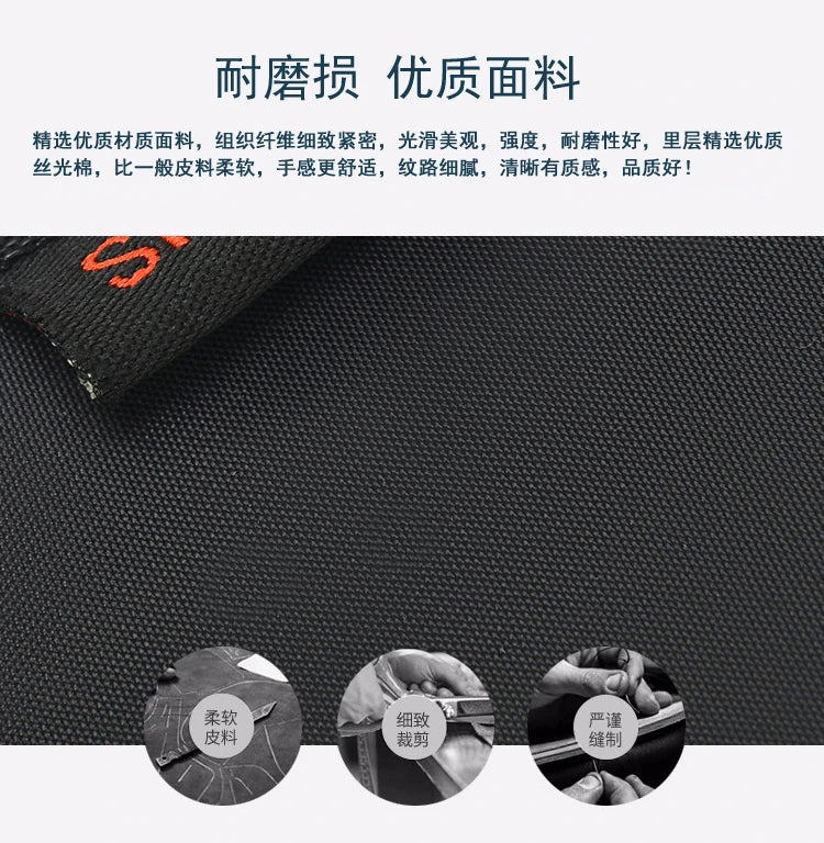 Fashion Casual Men's Tactical Waist Packs Underarm Bag Lightweight Nylon Close-fitting Hidden Vest Bag Functional Men Phone Bag