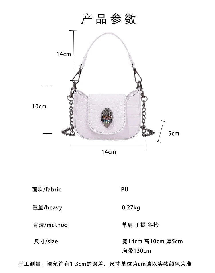 Best Superstar Show Original Diaper Bag, Retro Textured Leather, High-End Minimalist Crossbody Handbag For Party