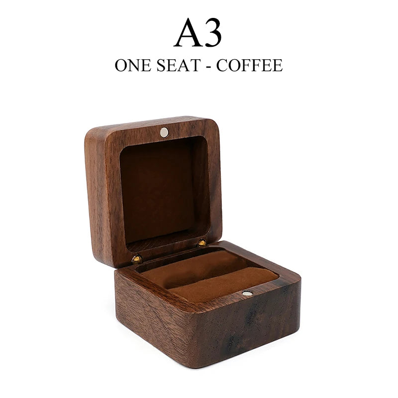 Wood Jewelry Box Wedding Ring Box Earring Rings Box Jewelry Organizer Box Luxury Jewelry Gift Packaging Box Bracelet Package