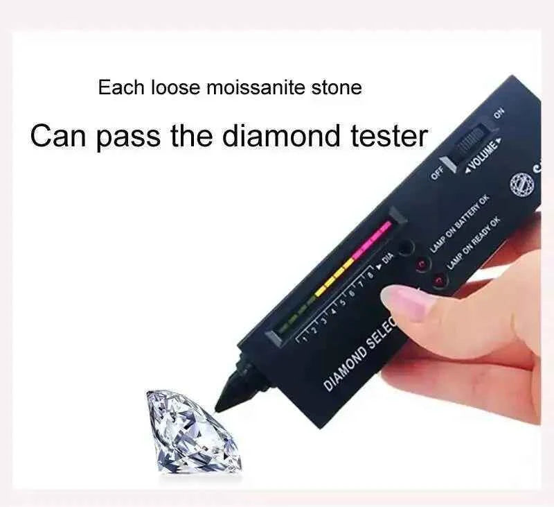 SG White Gold D Color 4mm Moissanite Ring For Women 925 Silver 1.5CT Stone Match Dia Wedding Band Bride S Sterling Sier