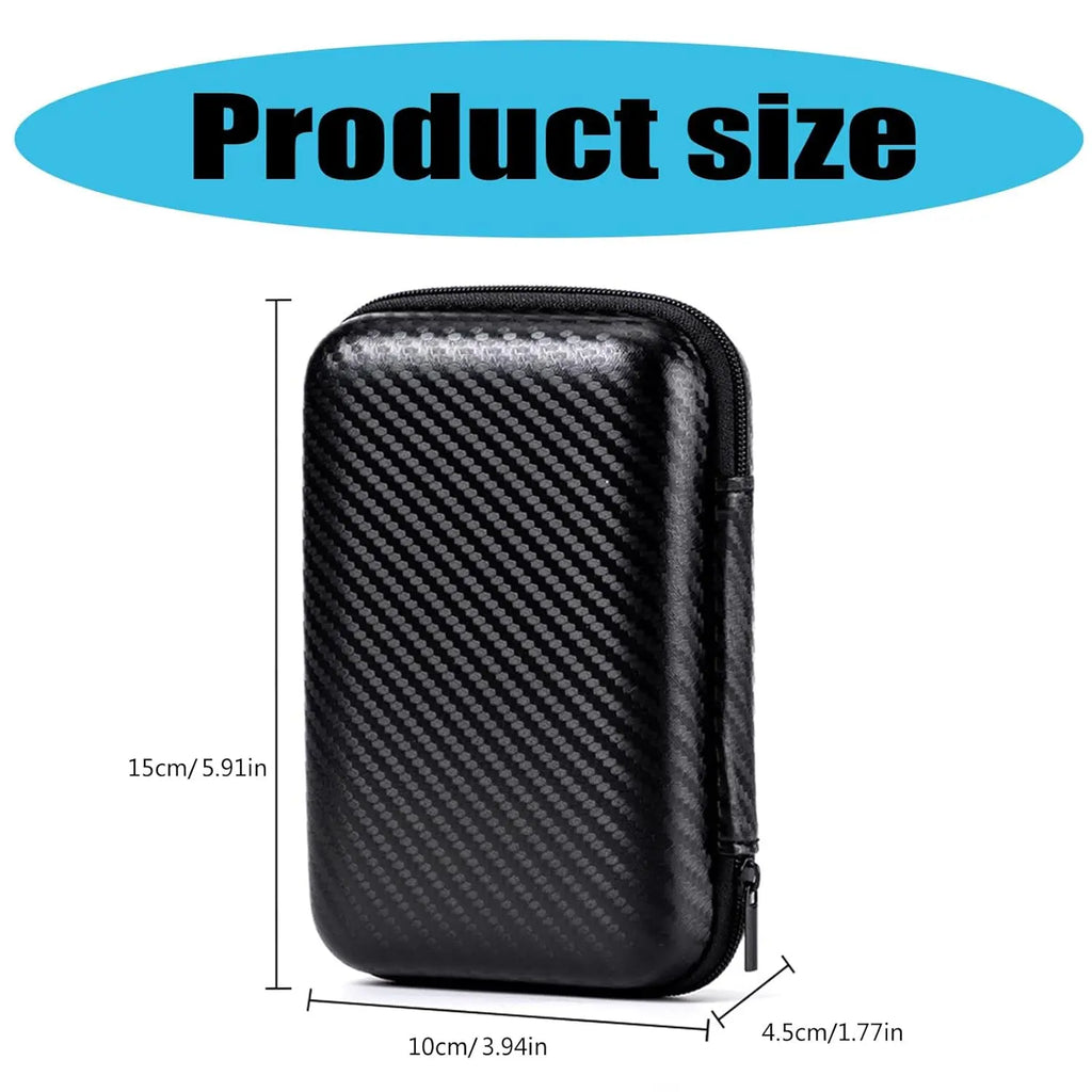 3 IN 1 Carrying Storage Case with Tempered Glass Screen Protectors for R36S Game Console Protectors Kit Anti-Scratch Bag & Films
