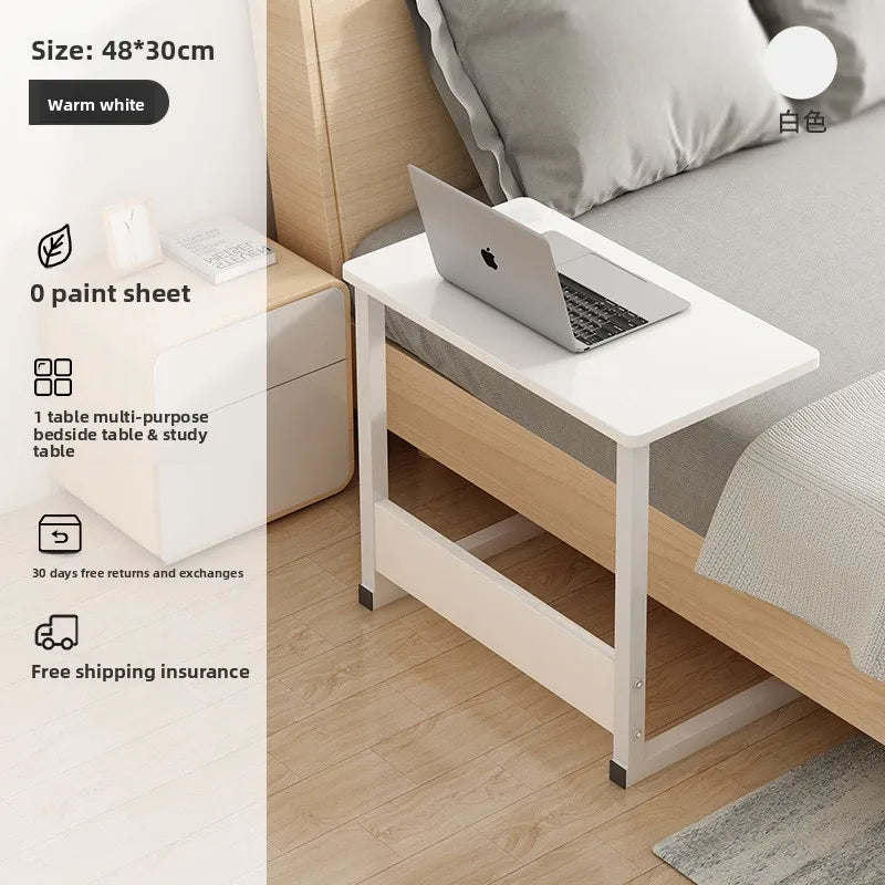 Computer desk Bedside table Mobile lifting small table Household small laptop holder with wheels