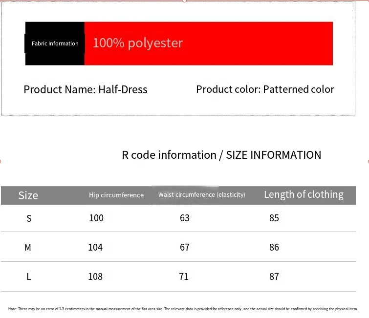 2025 Early Autumn New Design Limited Edition Color-Plaid Retro Print A-line Long Dress Loose Half-Length Skirt Women