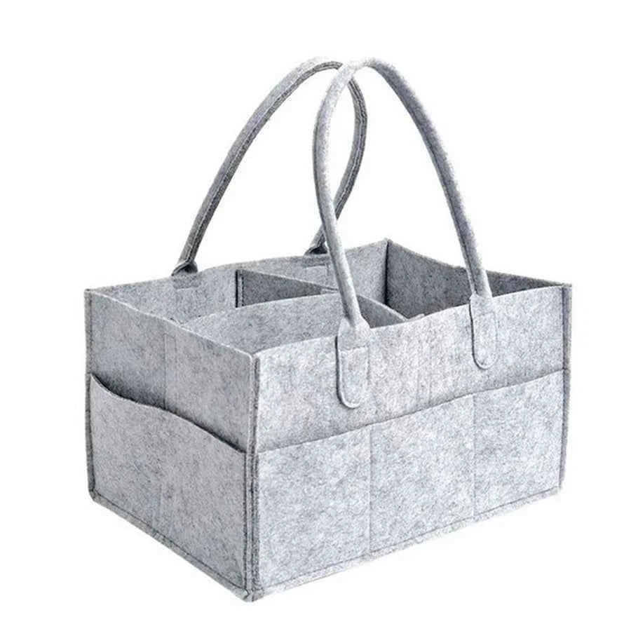Children's Felt Diaper Storage Bag Baby Miscellaneous Toys Diapers Large Capacity Felt Diaper Bag