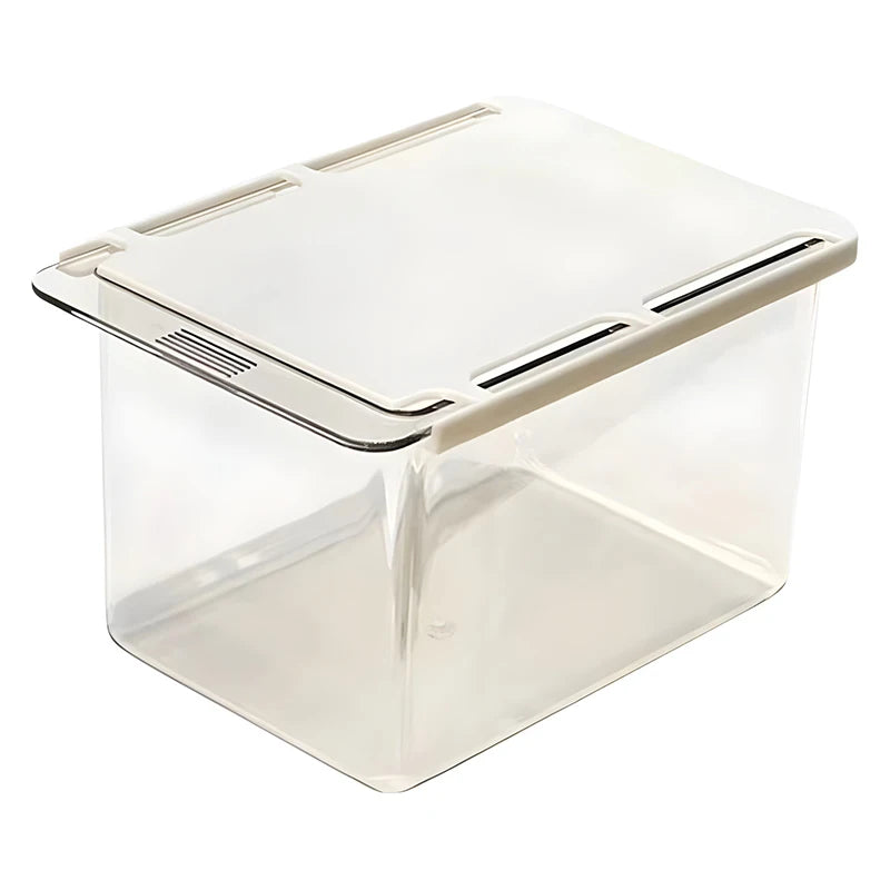 Drawer Style Storage Box Under The Mirror Cabinet Transparent Bathroom Cotton Stick Makeup Cotton Bathroom Pull-Out Storage