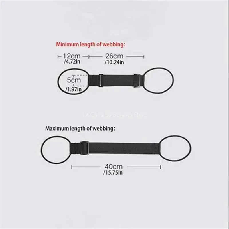 Elastic Adjustable Luggage Strap, Bungee Travel Security Belt, for Carry On, Secure Baggage Transport