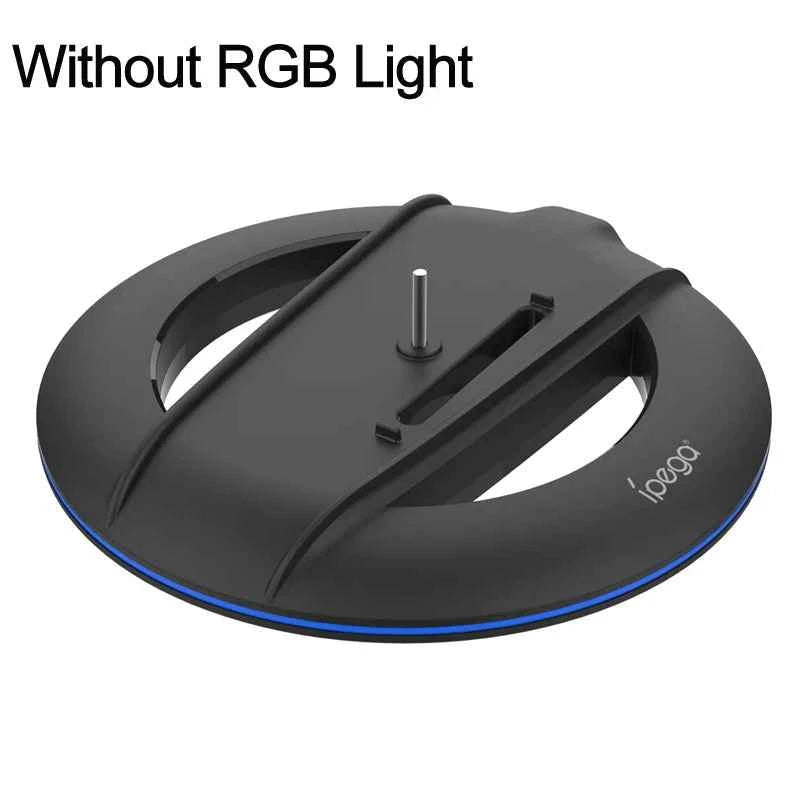 Vertical Cooling Stand for PS5 Slim / PS5 Pro Console Anti-Slip Base Bracket With RGB Light Holder for PS5 Slim Accessories