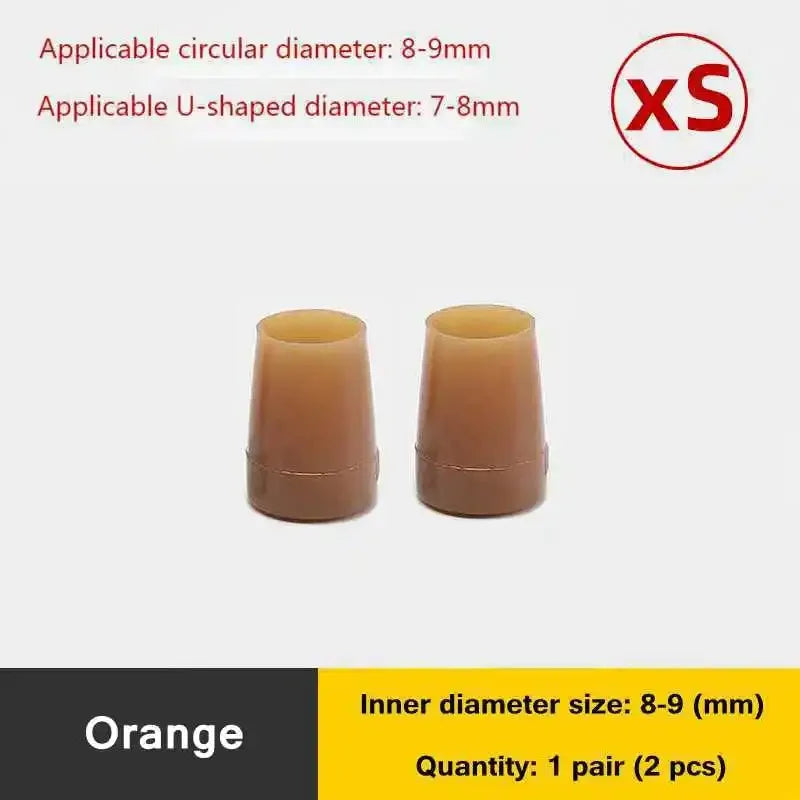 Thin Heel Protector Silicone Non-slip Wearable Heel Cover Round Woman High Heels Protective Cover TPU/PVC Material Soft Damping