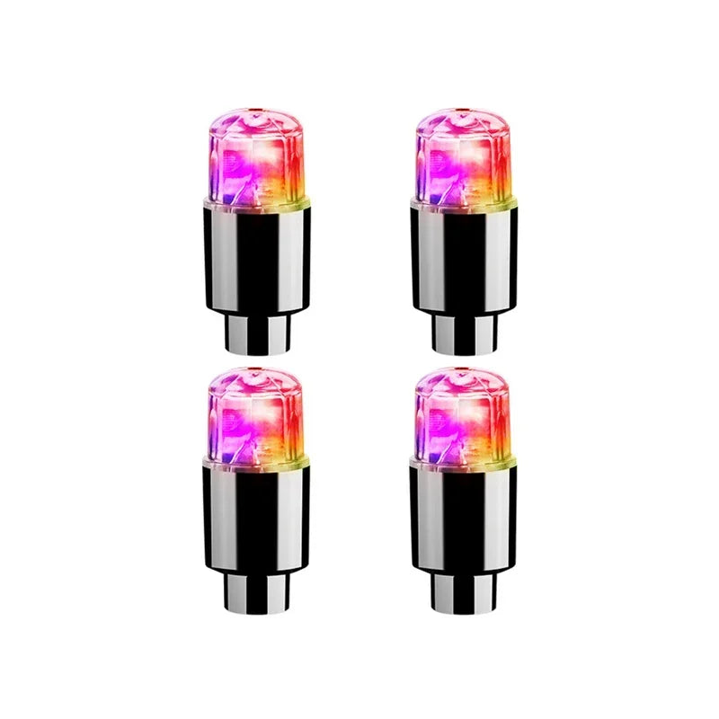 2/4/8Pcs Tire Valve Cap Lights Durable Tire Lights For Car Air Valve Caps With Lights For Motorcycles Bicycles Electric /*-
