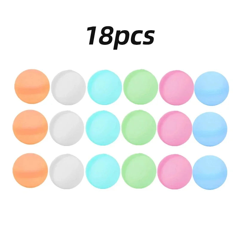 Reusable Water Balloons Toys Quick Fill Sealing Water Bomb for Summer Games Adults Outdoor Activities Toy Gifts