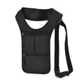 Fashion Casual Men's Tactical Waist Packs Underarm Bag Lightweight Nylon Close-fitting Hidden Vest Bag Functional Men Phone Bag