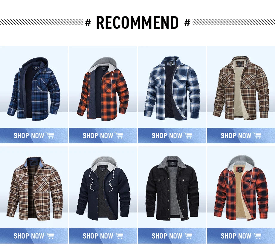 TACVASEN Men's Zip Up Hoodie Sherpa Lined Hooded Sweatshirt Winter Heavyweight Hoodies Warm Thick Fleece Jacket Casual Outwear