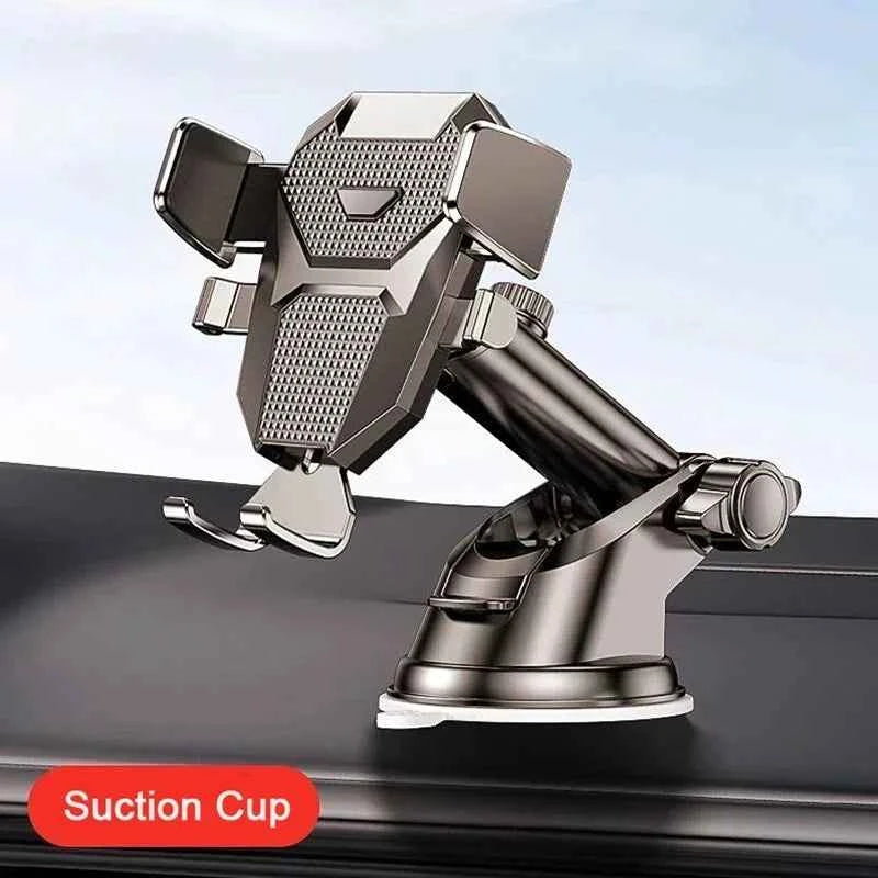 Universal Suction Cup Car Phone Holder Mount Stand for iPhone Samsung Xiaomi Huawei - Mobile Phone Sucker Support Bracket