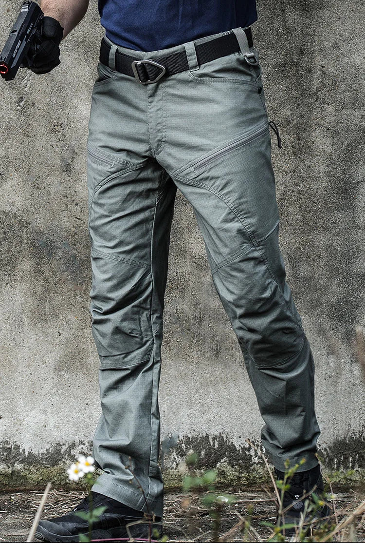 High Quality Men's Tactical Pants Arisoft Waterproof Multiple Pockets Cargo Pant Men Clothing Tooling Trousers A2F311
