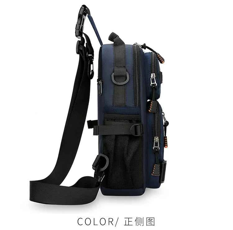 Fashion Men's Waist Packs Chest Bag High Quality Oxford Crossbody Bags For Men Fashion Casual Men Bag Handbag Male Chest Pack