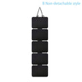1pc Foldable Felt Jewelry Organizer,Wall Hanging 5-Tier Earring Pendant Display,Storage Bag For Necklaces,Bracelets