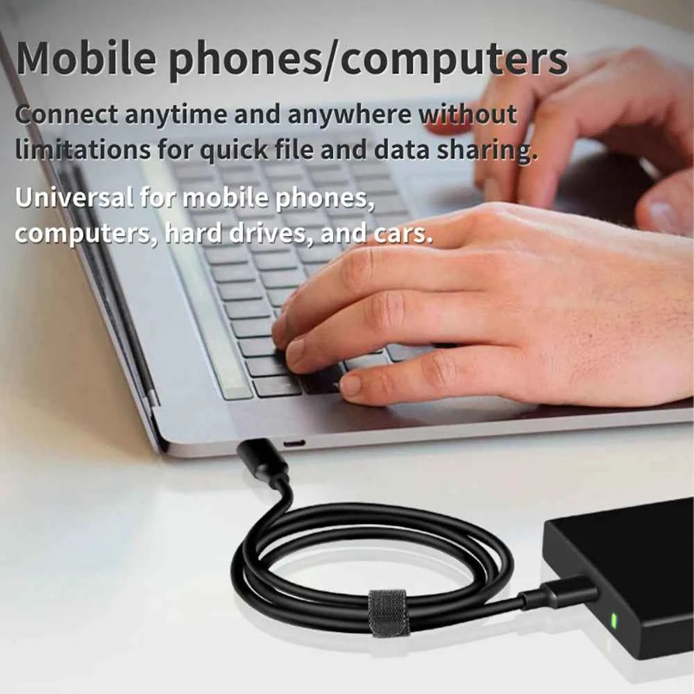 USB Type C Cable USB 3.0 to USB C Fast Charging Wire Data Transfer SSD Hard Disk Cable USB 3.2 10Gbps 60W 3A Quick Charge Line