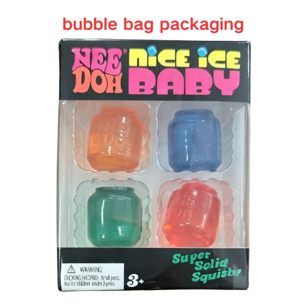 Squishy Schylling NeeDoh Nice Cube Sensory Squeeze Toy Super Squishy Stress Relief Anxiety Sensory Tool Stress Reliever Toys