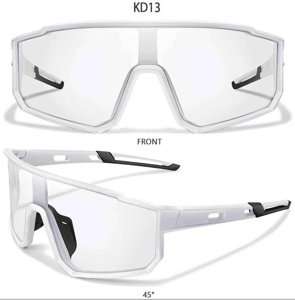 Fashion Brand Men Women Bicycle Photochromic Eyewear MTB Bike Fishing Running Cycling Sports Sunlasses Comfortable Goggles