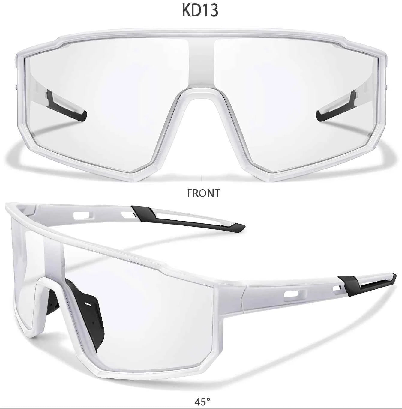 Fashion Brand Men Women Bicycle Photochromic Eyewear MTB Bike Fishing Running Cycling Sports Sunlasses Comfortable Goggles