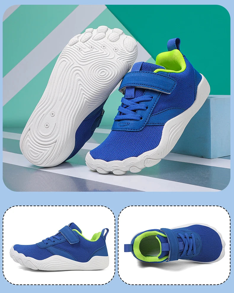 Kids Barefoot Shoes Boys Girls Sneakers Aqua Shoes Naturally Splay Shoes Wide Toe Water Quick Dry Beach Shoes Sports Swimming