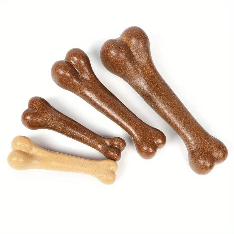 Durable Beef-Flavored Dog Chew Bone Toy