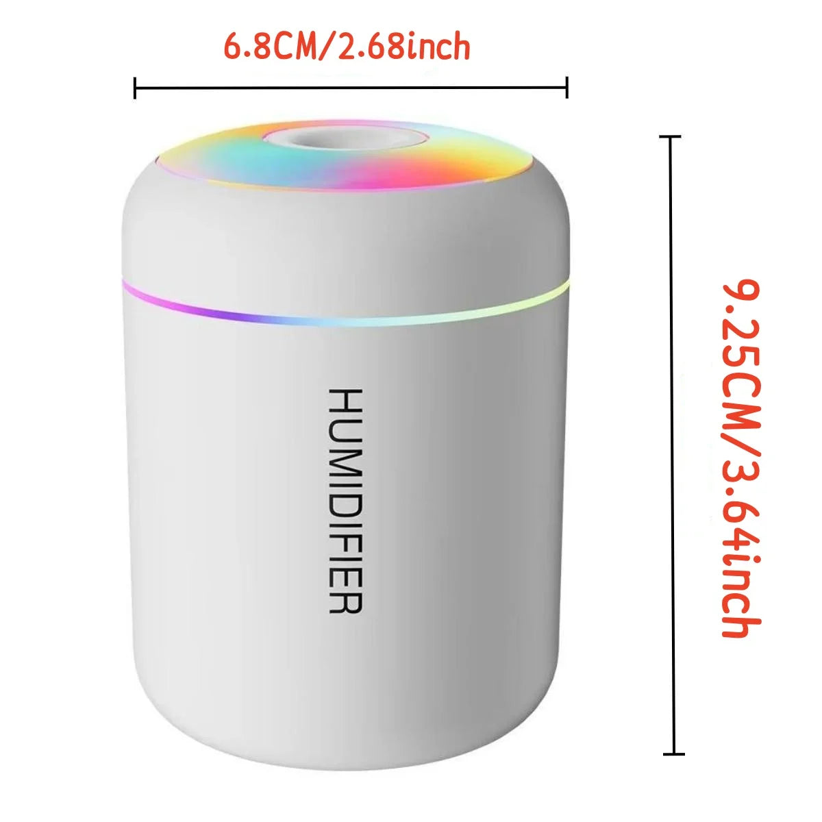Mini USB Air Humidifier & Aroma Diffuser 180 ml