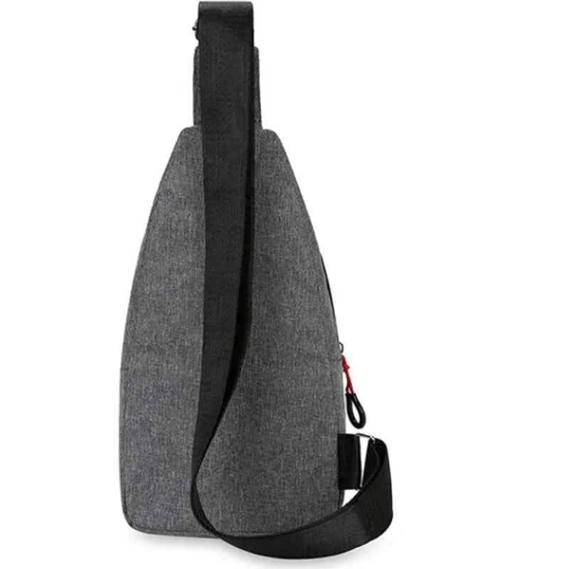 In Stock Men's Chest Bag 2024 New Casual Fashion Shoulder Bag Male Hand Crossbody Korean Cycling Backpack Fast Delivery