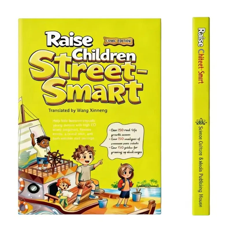 Kids Comic Enlightenment Books Children Leadership Street-Smart Growth Educational Picture Book Parent-child Reading Gift