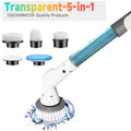 Electric Cleaning Brush Electric Spin Scrubber 7 in 1 Cleaning Tool For Kitchen/Bathroom/Living Room Household Hair Brushes