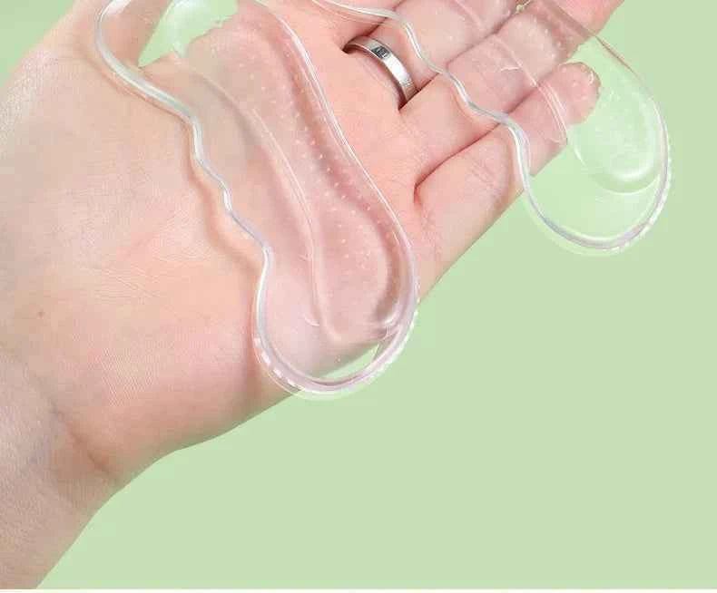 Silicone Heel Protectors High Heels Heel Stickers Adjustable Size Adhesive Anti-slip Insoles Pain Relief Foot Care Products