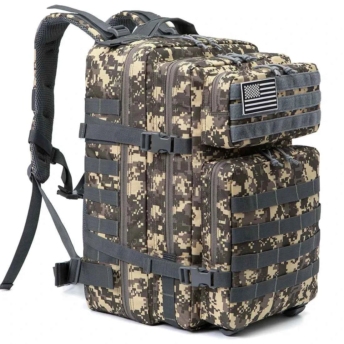 Outdoor Tactical Backpacks 45L Large Capacity Man 3 Days Molle Assault Bags For Outdoor Trekking Camping Backpack