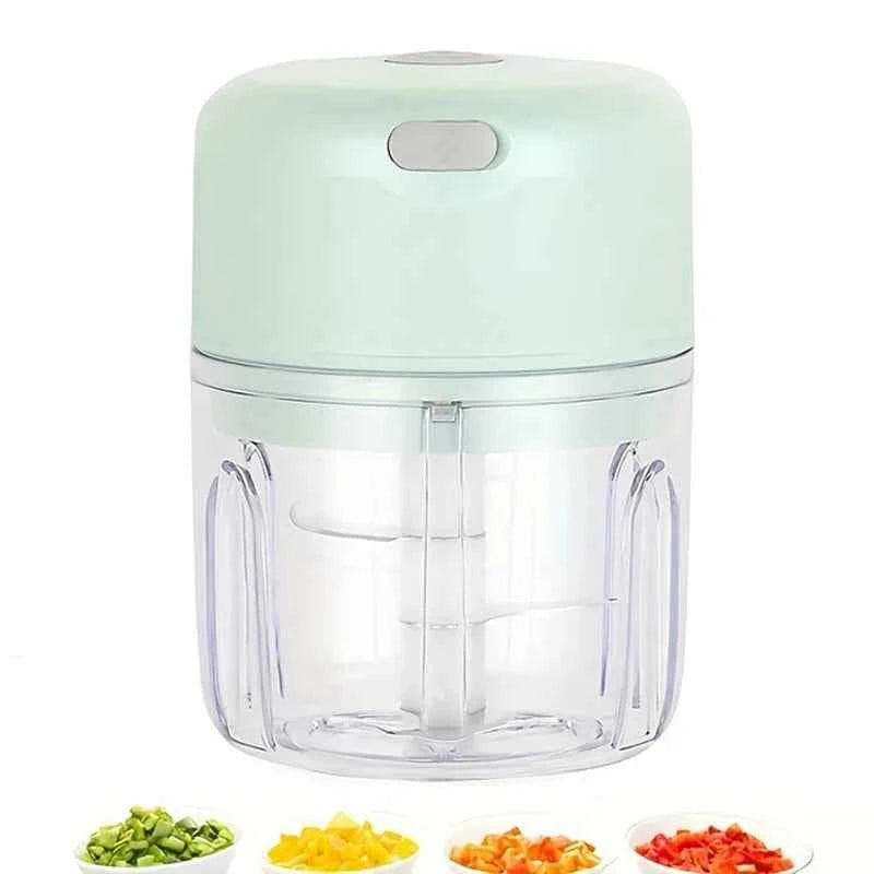 2026 250ml Mini Rechargeable Garlic Chopper Meat Grinder Durable and Sturdy Suitable for Crushing Garlic Chili Onions Minced Mea