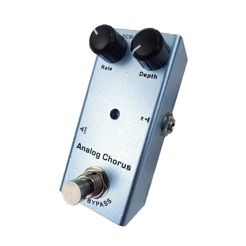 Electric Guitar Pedal Overdrive/ Distortion/Chorus/Delay/Tremolo Delay True Bypass, Durable Design for Versatile Tones