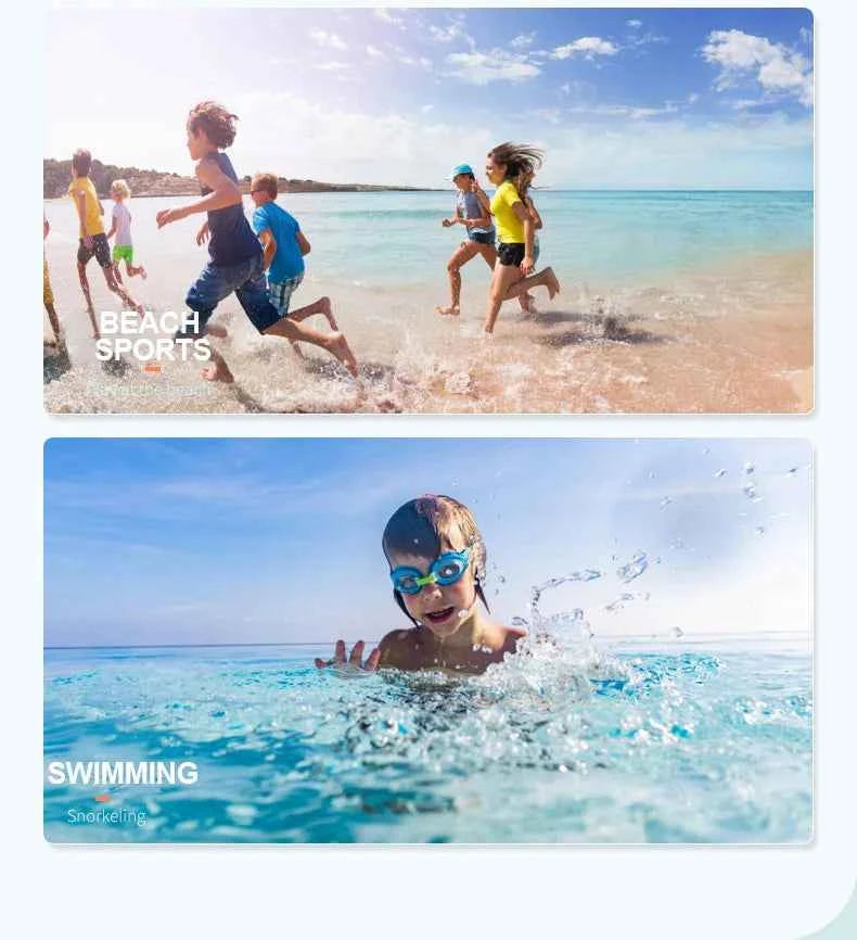 Children's 3mm Neoprene Wetsuit Long Sleeves Back Zipper Snorkeling Swimming Surfing Suit Kid's Swimsuit Water Sports Swimwear