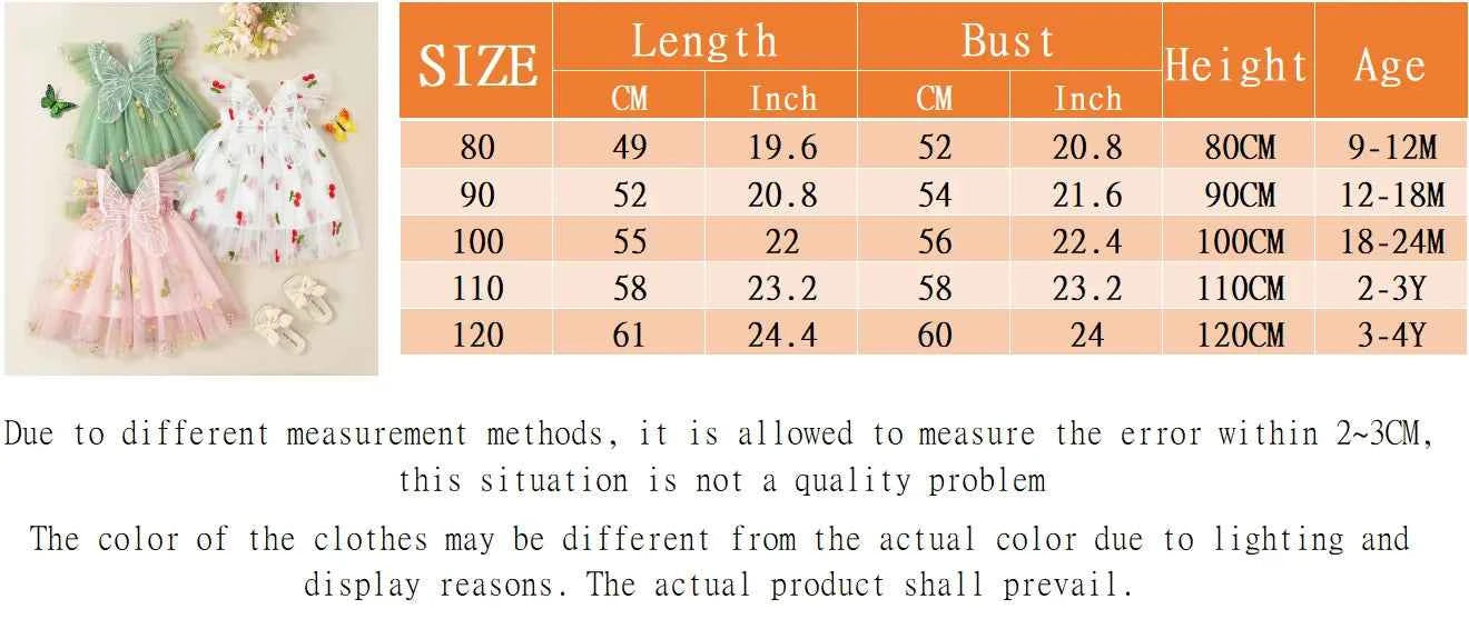 Summer New Girls' Dress Halter Small Flying Sleeve Embroidery Pattern Wings Sweet Princess Dress Mesh Princess Dress