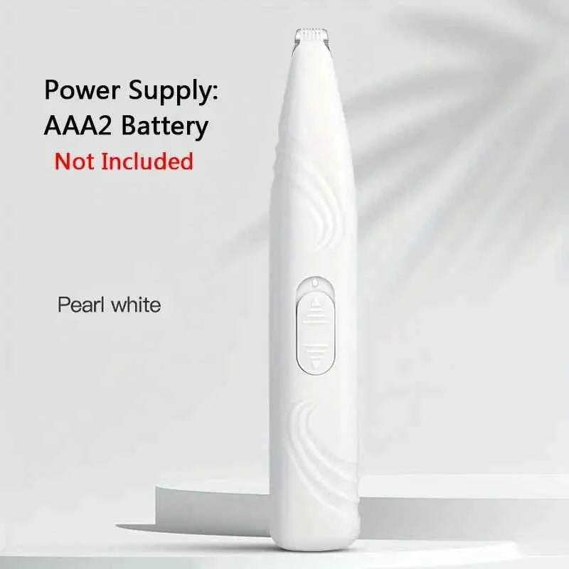 1 non battery pet shaver electric clipper suitable for cats and dogs. It can be used to shave foot hair, buttocks hair, eyes hai