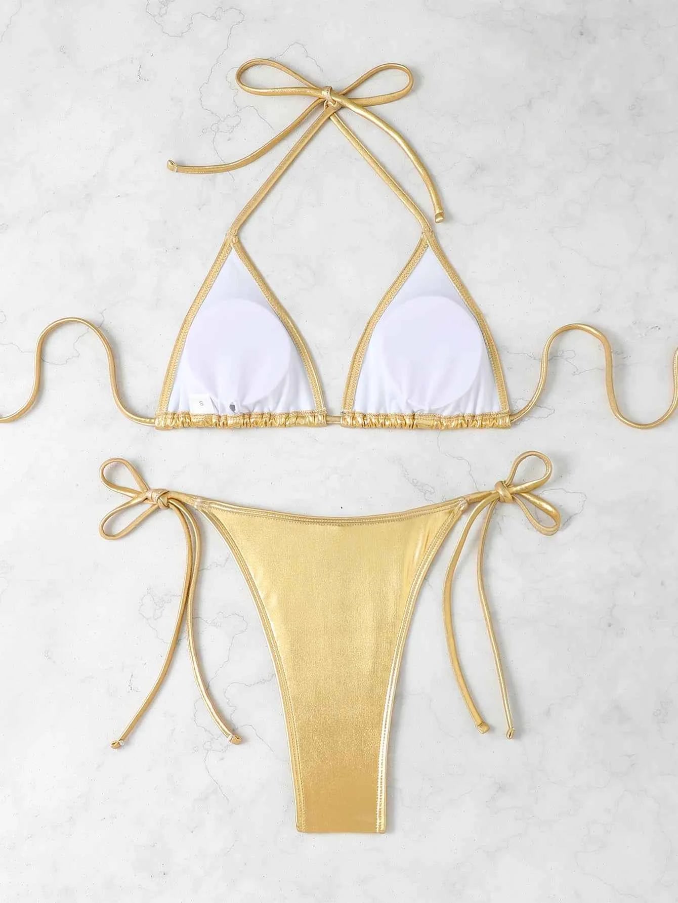 Women's Bikini Set, Sexy Two-Piece Swimsuit, Comfortable & Stylish Design, Perfect for Beachwear & Pool Parties