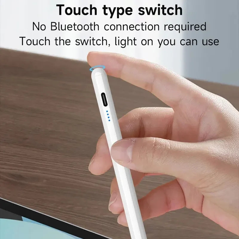 Stylus Pen for IPad 11th Gen A16 2025 Pro 13 M4 12.9 Air 11 M2 10.9 Mini 7 6 10th 9th 8th Gen Touch Pen Touch Screen Pencil Acce