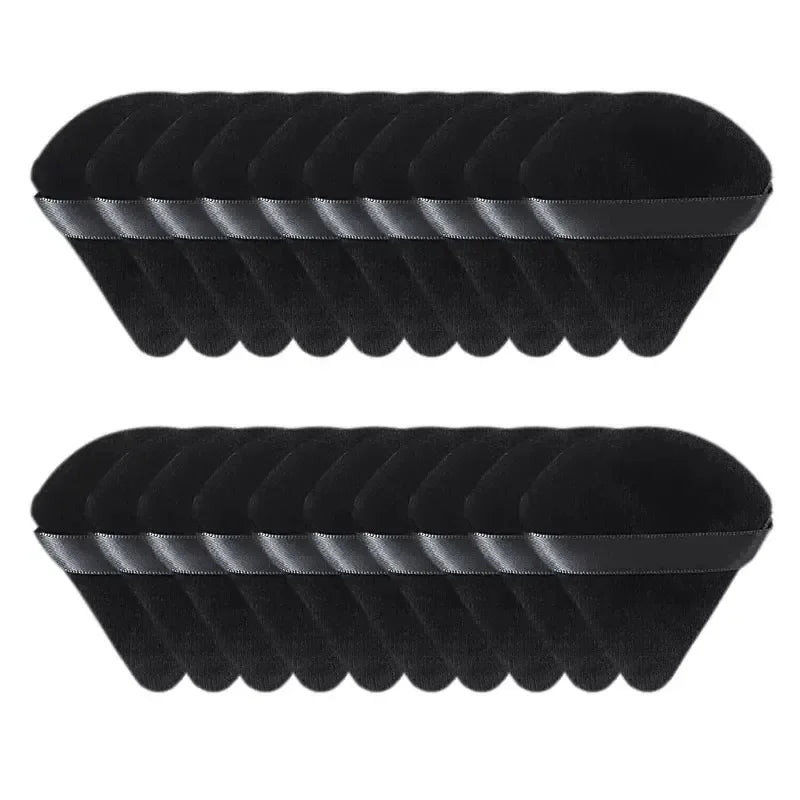 2/5/10/20Pcs Triangle Powder Puff Wet Dry Use For Loose Powder Liquid Cosmetic Soft Plush Powder Puff Makeup Foundation New In T