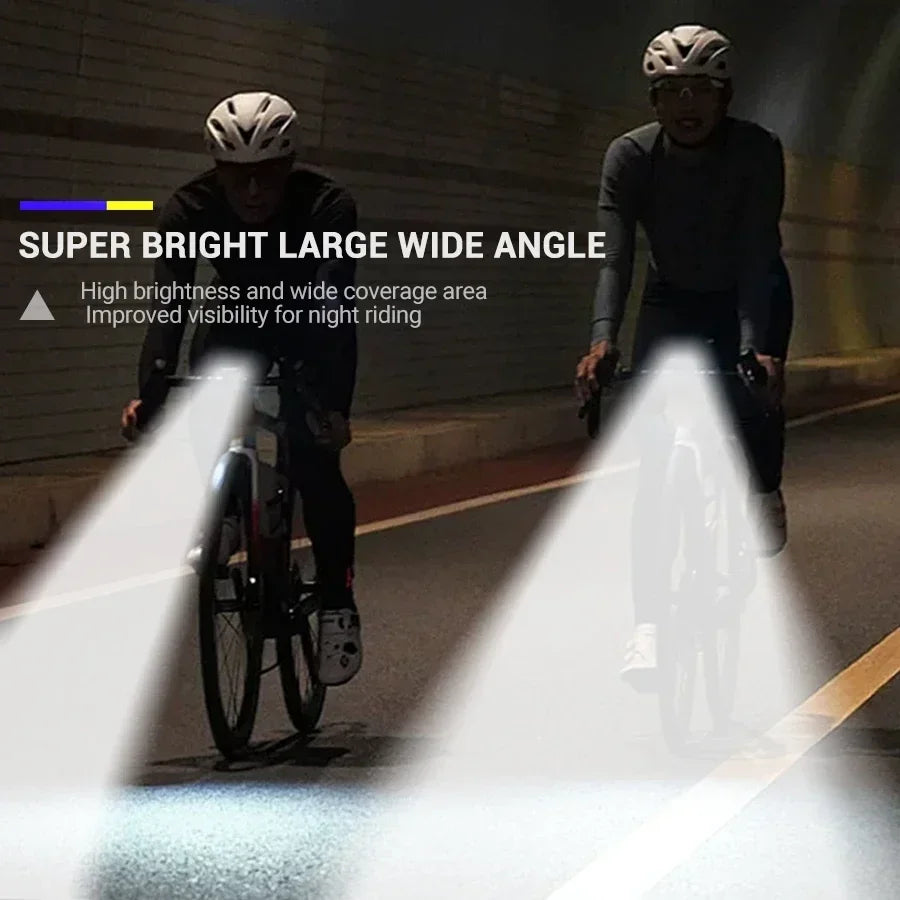 KDULIT 9 LED Bicycle Headlight USB Rechargeable Bike Lamp Super Bright Handlebar Lights Outdoor Waterproof Cycling  Front Light