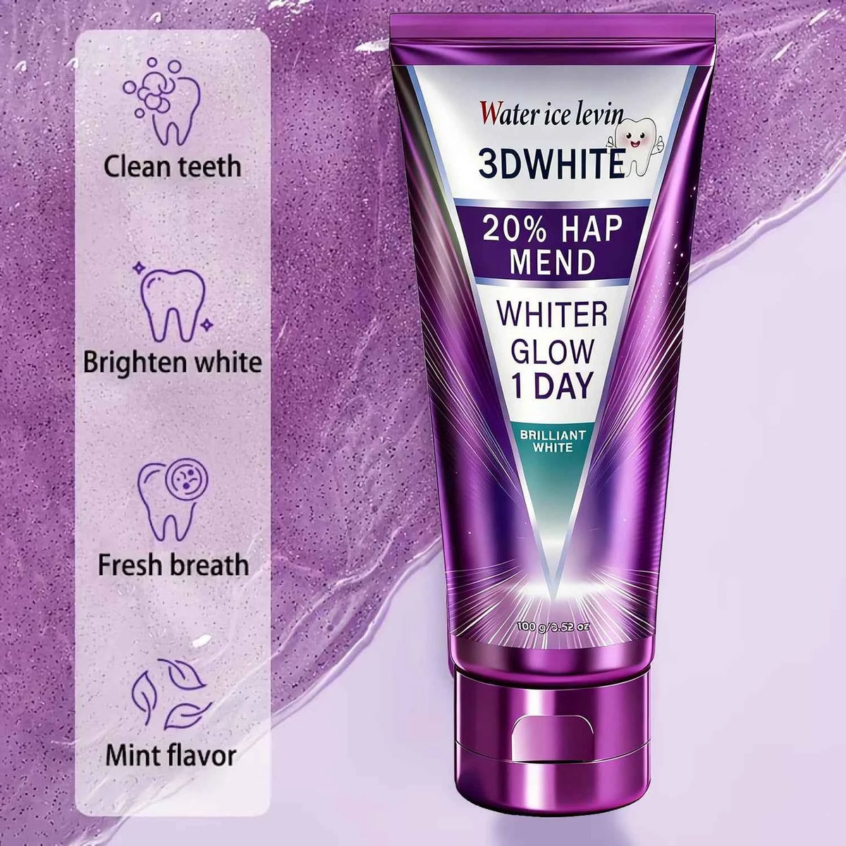 20% HAP Whitening Toothpaste For Adults – Enamel Care