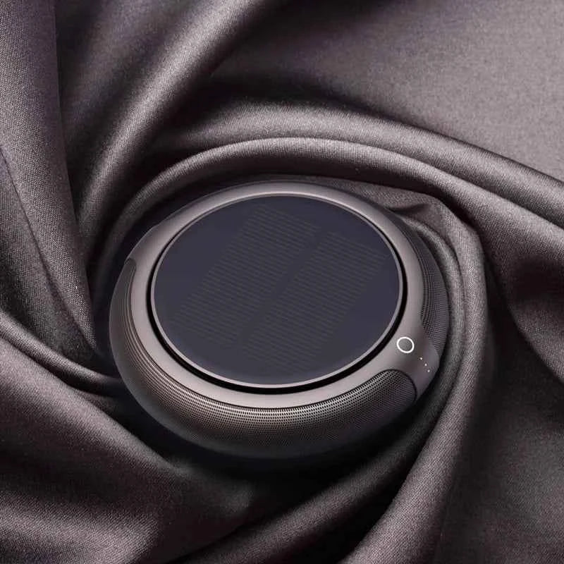 Car Air Purifier Solar Powered Aroma Diffuser Air Freshener for Vehicle Home Desk Electric Gadgets with Filter