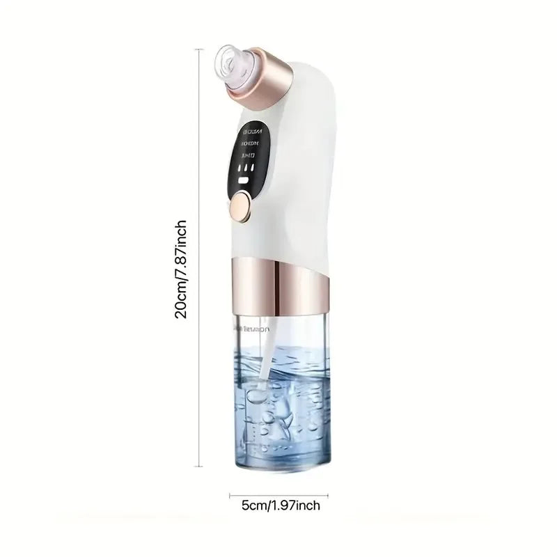 USB Charging Blackhead Cleaning and Beauty Device, Portable Facial Pore Cleaner, Beauty Pore Small Air Soaking Water Circulation