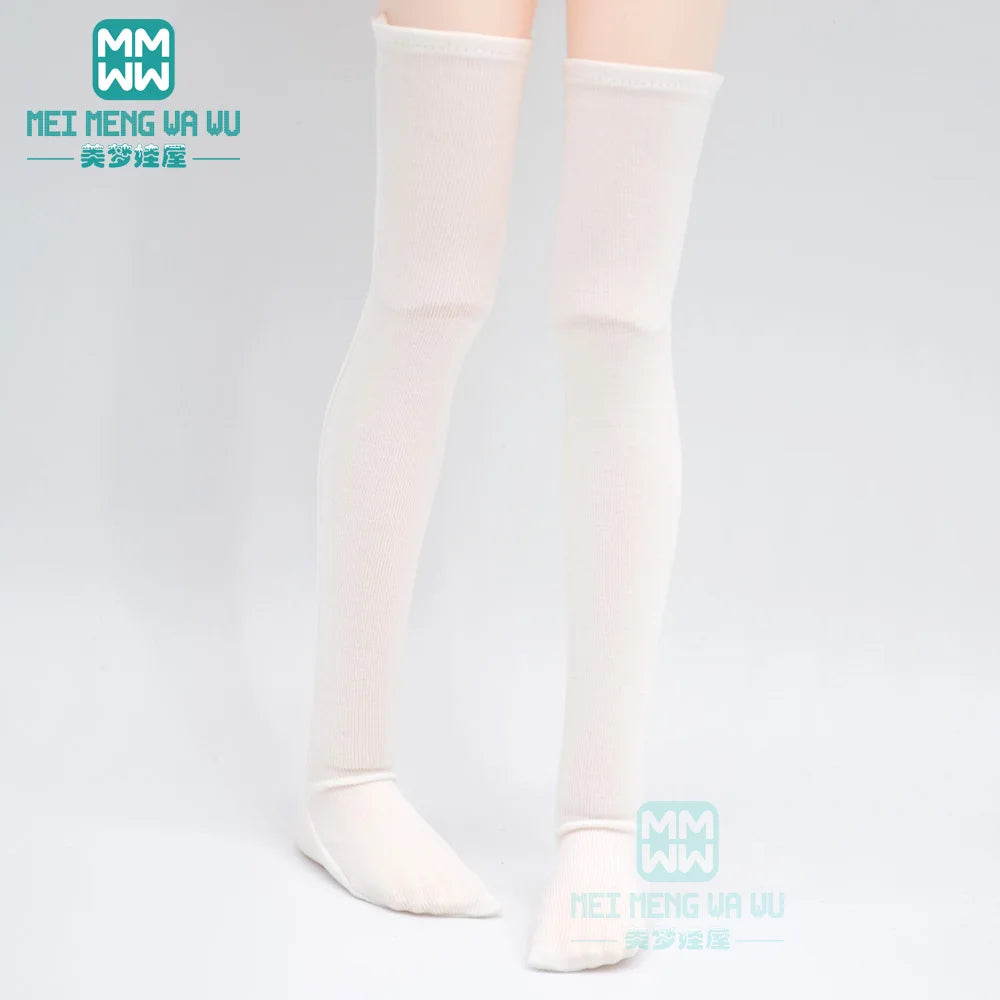 BJD Accessories for 1/3 BJD SD DD Doll Fashion Striped Socks, Reticulated Stockings, Lace Stockings