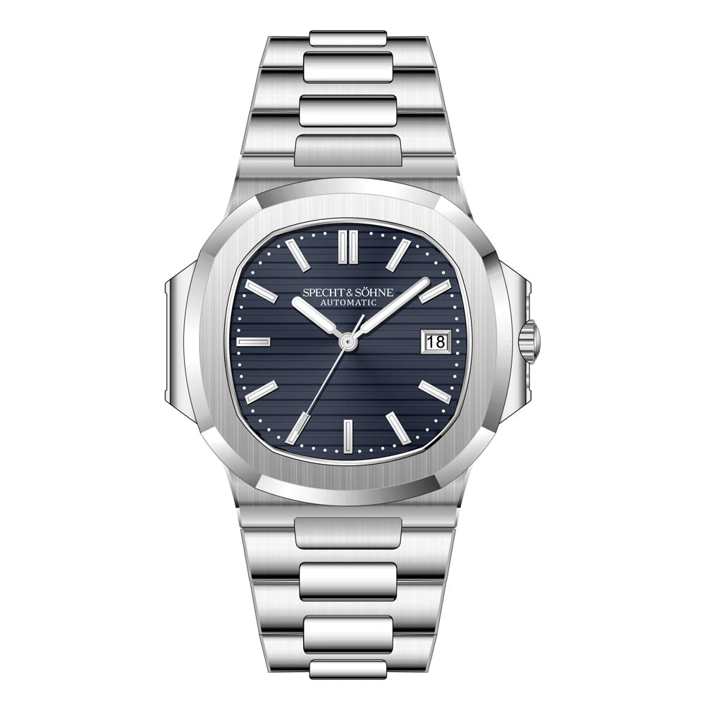 2025 New Specht Sohne Men's Automatic Mechanical Watches  Sapphire Crystal Stainless Steel 50m Waterproof 5711 Watch For Men