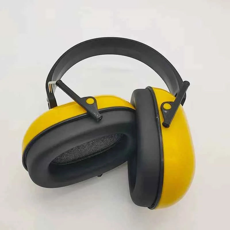 Industrial Noise-Reducing Earmuff Headphones for Hearing Protection