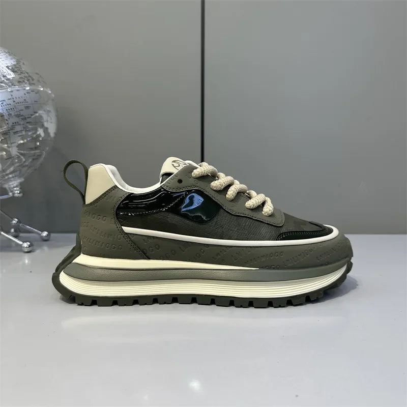 Men's Versatile Lightweight Sporty Casual Shoes Breathable Comfortable Rubber Sole Running Shoes High Elasticity Fall Season