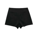 MUJER 2025 Asymmetric Skort For Women Pink Black Mini Skirt Shorts Woman Fashion High Waist Short Skirts Summer Casual Shorts