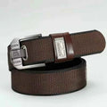 New Fashion Men's Pin Buckle Youth Overalls Canvas Waistband Belt Casual Retro Decorative Belt Fashion High-Quality Webbing Belt